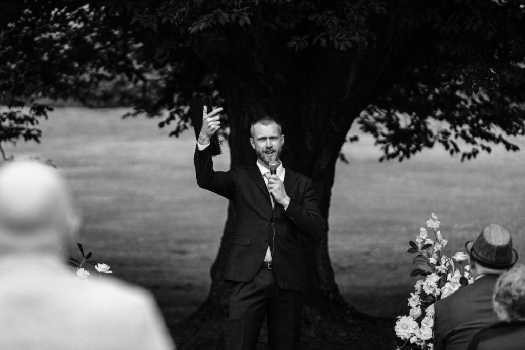 Tom Allen Darwin Celebrant at a Marriage Ceremony