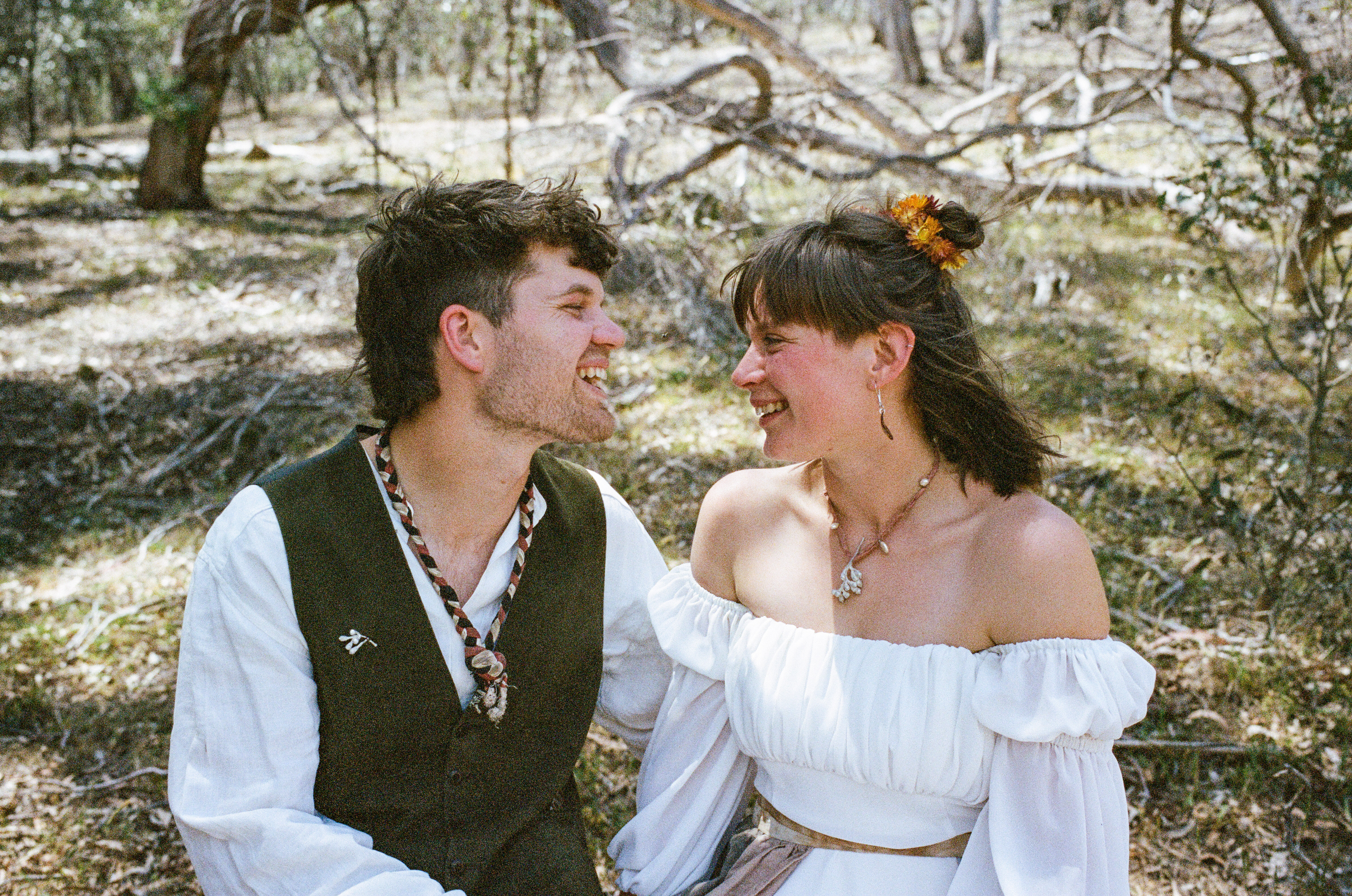 Tom Allen wedding ceremony marriage celebrant Geelong Warrnambool bush wedding